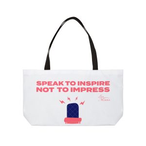 Speak to inspire - Tote Bag