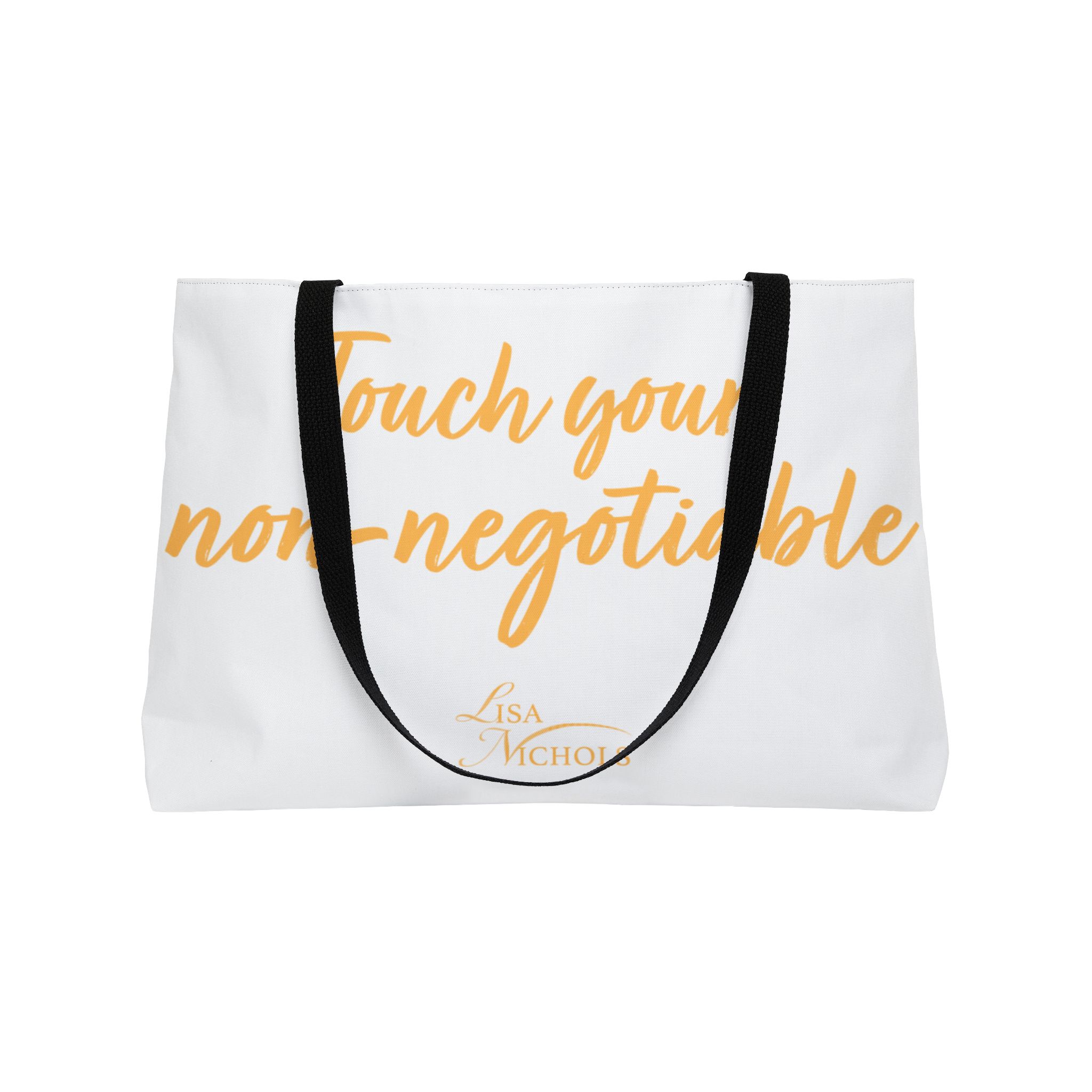 Touch your non-negotiable - Tote Bag - Image 3